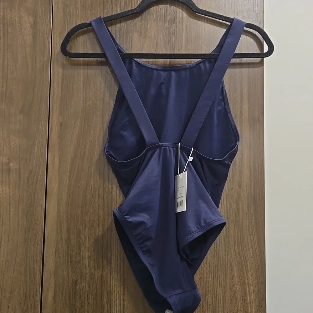 Andie-Swim NWT "Montauk" One Piece In Navy-Size Small - Picture 7 of 11